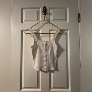 Forever 21 snap up crop top